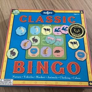 Eeboo Classic bingo Oppenheimer Gold seal award